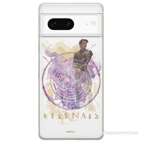 ERT GROUP mobiltelefonfodral för Google PIXEL 7 originalt och officiellt licensierat Marvel mönster Eternals 012 optimalt anpassad till formen på mobiltelefonen, fodral tillverkad av TPU plast 5905795147150