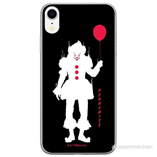 ERT GROUP mobiltelefonfodral för Iphone XR originalt och officiellt licensierat Horror mönster It 016 optimalt anpassad till formen på mobiltelefonen, fodral tillverkad av TPU plast 5905131989451