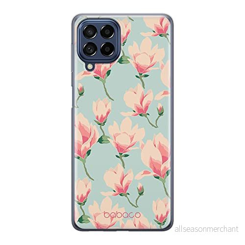 ERT GROUP mobiltelefonfodral för Samsung M33 5G originalt och officiellt licensierat Babaco mönster Flowers 016 optimalt anpassad till formen på mobiltelefonen, fodral tillverkad av TPU plast 5905511349875