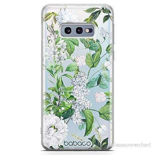 ERT GROUP mobiltelefonfodral för Samsung S10e originalt och officiellt licensierat Babaco mönster Flowers 038 optimalt anpassad till formen på mobiltelefonen, gedeeltelijk transparant 5905131301239
