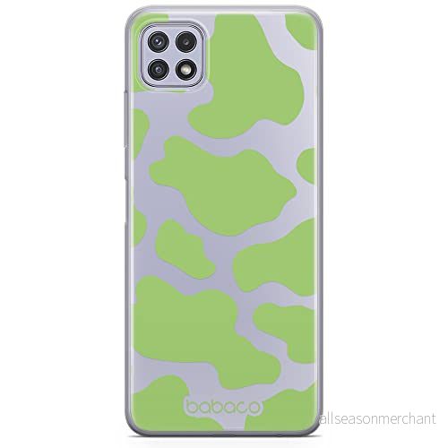 ERT GROUP mobiltelefonfodral för Samsung A22 5G originalt och officiellt licensierat Babaco mönster Animals 007 Vit optimalt anpassad till formen på mobiltelefonen, gedeeltelijk transparant 5904805701955