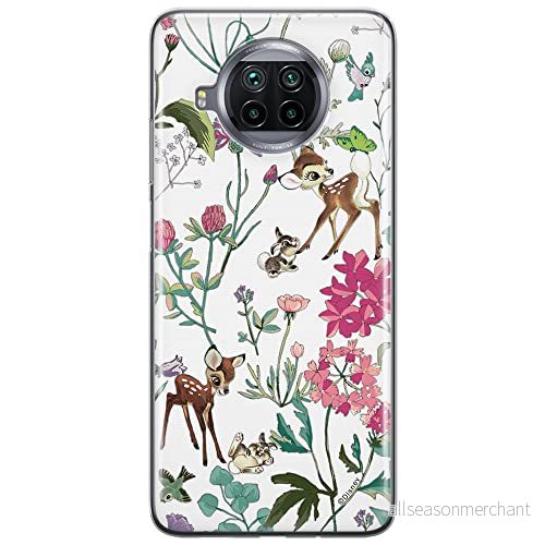 ERT GROUP mobiltelefonfodral för Xiaomi MI 10T LITE/REDMI NOTE 9 PRO 5G originalt och officiellt licensierat Disney mönster Bambi & Friends 001, fodral tillverkad av TPU plast 5903537151014
