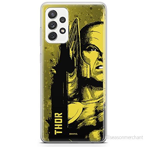 ERT GROUP mobiltelefonfodral för Samsung A33 5G originalt och officiellt licensierat Marvel mönster Thor 001 optimalt anpassad till formen på mobiltelefonen, fodral tillverkad av TPU plast 5904805352638