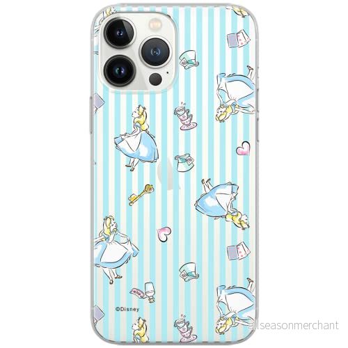 ERT GROUP mobiltelefonfodral för Huawei P30 originalt och officiellt licensierat Disney mönster Alice 001 Vit optimalt anpassad till formen på mobiltelefonen, gedeeltelijk transparant 5903040528310
