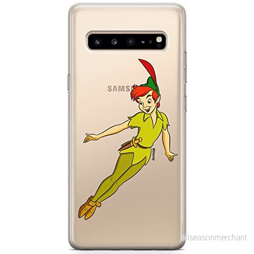 ERT GROUP mobiltelefonfodral för Samsung S10 5G originalt och officiellt licensierat Disney mönster Peter Pan 001 optimalt anpassad till formen på mobiltelefonen, gedeeltelijk transparant 5905131144867