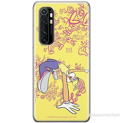 ERT GROUP mobiltelefonfodral för Xiaomi MI NOTE 10 Lite originalt och officiellt licensierat Looney Tunes mönster Lola 009 anpassad till formen på mobiltelefonen, fodral tillverkad av TPU plast 5905795072582