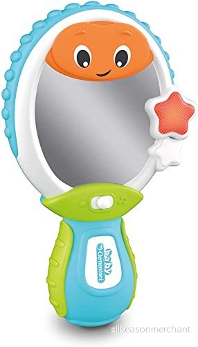 Clementoni 17329 babyspegel spel för barndomen italiensk elektronisk talleksak (batterier ingår), barn 936 månader 8005125173297