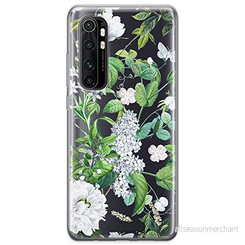 ERT GROUP mobiltelefonfodral för Xiaomi MI NOTE 10 Lite originalt och officiellt licensierat Babaco mönster Flowers 038 optimalt anpassad till formen på mobiltelefonen, gedeeltelijk transparant 5905131301840