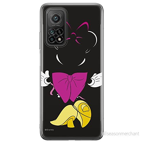 ERT GROUP mobiltelefonfodral för Xiaomi MI 10T 5G / PRO originalt och officiellt licensierat Disney mönster Minnie 010 anpassad till formen på mobiltelefonen, fodral tillverkad av TPU plast 5903040349113
