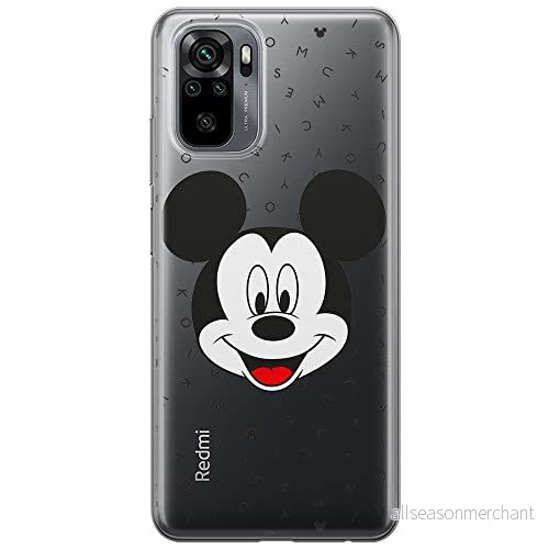 ERT GROUP mobiltelefonfodral för Xiaomi REDMI NOTE 10/ 10S originalt och officiellt licensierat Disney mönster Mickey 020 optimalt anpassad till formen på mobiltelefonen, gedeeltelijk transparant 5903537181950