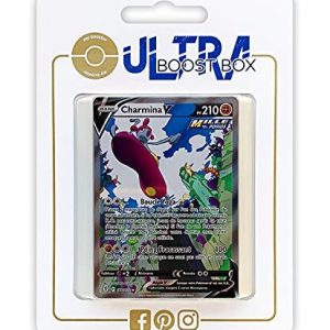 Charmina V (Medicham V) 186/192 Rapid Strike Alternative Full Art Ultraboost X Epée et Bouclier 7 Évolution Céleste Box med 10 franska Pokémon kort 3701604901171 Charmina V (Medicham V) 186/192 Rapid Strike Alternative Full Art Ultraboost X Epée et Bouclier 7 Évolution Céleste Box med 10 franska Pokémon kort 3701604901171