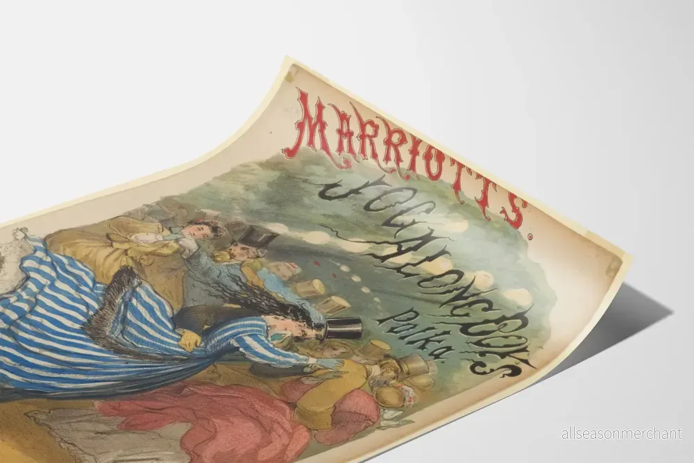 Vintageposter Polka Marriott's Jog Along Boys Danseurs - Bild 3