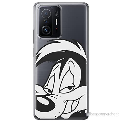 ERT GROUP mobiltelefonfodral för Xiaomi 11T 5G / PRO originalt och officiellt licensierat Looney Tunes mönster Pepe Le Pew 001 anpassad till formen på mobiltelefonen, gedeeltelijk transparant 5904805556463