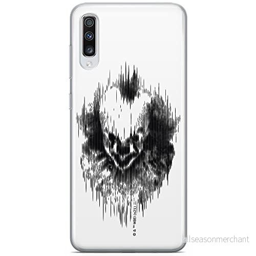 ERT GROUP mobiltelefonfodral för Samsung A70 originalt och officiellt licensierat Horror mönster It 012 optimalt anpassad till formen på mobiltelefonen, fodral tillverkad av TPU plast 5905131979452
