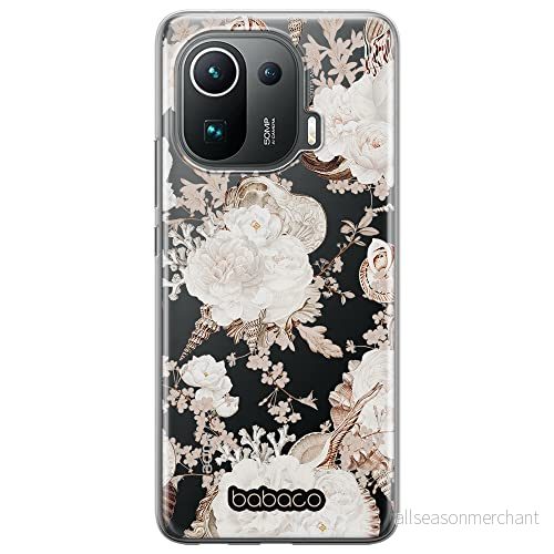 ERT GROUP mobiltelefonfodral för Xiaomi MI 11 PRO originalt och officiellt licensierat Babaco mönster Flowers 044 optimalt anpassad till formen på mobiltelefonen, gedeeltelijk transparant 5905131325358