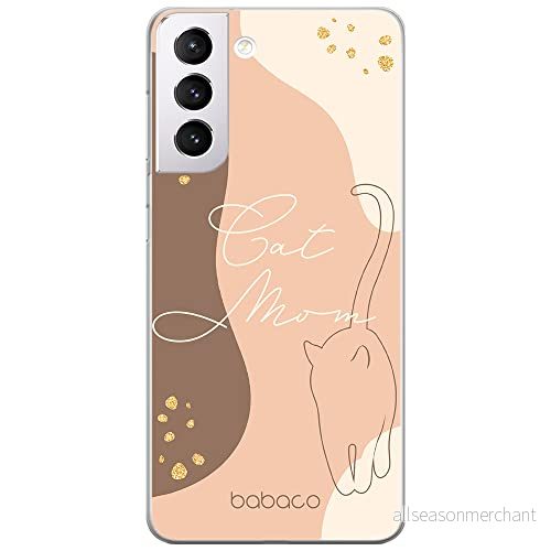 ERT GROUP mobiltelefonfodral för Samsung S21 originalt och officiellt licensierat Babaco mönster Cats 006 optimalt anpassad till formen på mobiltelefonen, fodral tillverkad av TPU plast 5905131058935