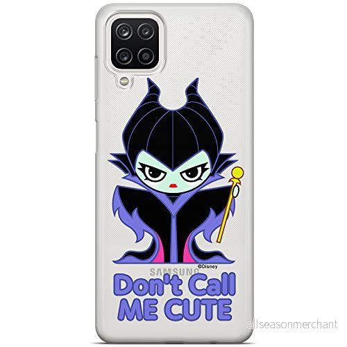 ERT GROUP mobiltelefonfodral för Samsung A12 / M12 F12 originalt och officiellt licensierat Disney mönster Maleficent 003 optimalt anpassad till formen på mobiltelefonen, gedeeltelijk transparant 5905131479822