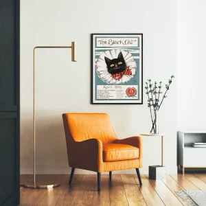 Vintageposter The Black Cat – April 1896 - Bild 2