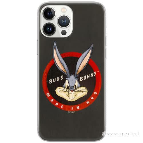 ERT GROUP mobiltelefonfodral för Samsung S10 PLUS originalt och officiellt licensierat Looney Tunes mönster Bugs 006 Vit optimalt anpassad till formen på mobiltelefonen, fodral tillverkad av TPU plast 5903040837979