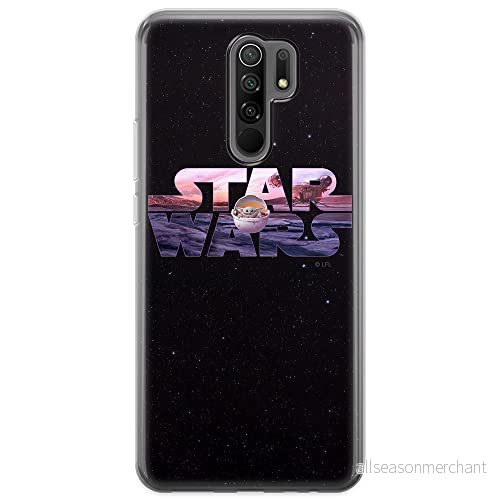 ERT GROUP mobiltelefonfodral för Xiaomi REDMI 9 originalt och officiellt licensierat Star Wars mönster 048 optimalt anpassad till formen på mobiltelefonen, fodral tillverkad av TPU plast 5903040294390