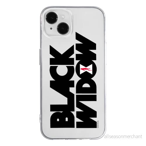 ERT GROUP mobiltelefonfodral för Apple Iphone 14 PLUS originalt och officiellt licensierat Marvel mönster Black Widow 011 optimalt anpassad till formen på mobiltelefonen, gedeeltelijk transparant 5905131893420