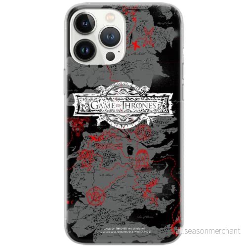 ERT GROUP Mobiltelefonskal för Apple iPhone 6/6S, original och officiellt licensierat Game of Thrones mönster 010 optimalt anpassat till mobiltelefonens form, fodral av TPU 5903932676341