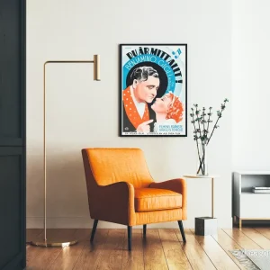 Vintage romantisk poster med Benjamino Gigli och Isa Miranda - Bild 2