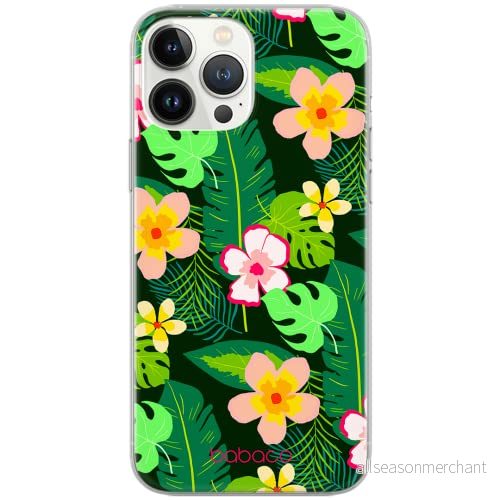 ERT GRUPP mobiltelefonfodral för Apple iPhone 6 PLUS/ 7 PLUS/8 PLUS original och officiellt licensierad babaco mönster blommor 019 optimalt anpassad till mobiltelefonens form, fodral av TPU 5903932635959