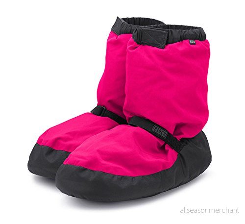 Bloch Warm Up Bootie Dansskor för kvinnor, Fluorescerande rosa, X Small 886253470568