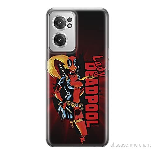 ERT GROUP mobiltelefonfodral för Oneplus NORD CE 2 originalt och officiellt licensierat Marvel mönster Deadpool 009 optimalt anpassad till formen på mobiltelefonen, fodral tillverkad av TPU plast 5905511296155