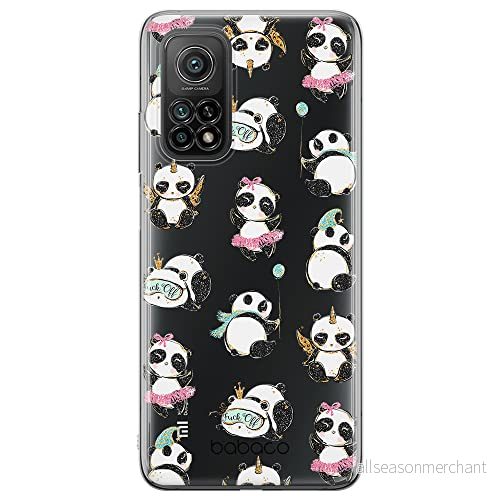ERT GROUP mobiltelefonfodral för Xiaomi Redmi Note 11 Pro 5G/11 4G originalt och officiellt licensierat Babaco mönster Panda 008, gedeeltelijk transparant 5904805638749
