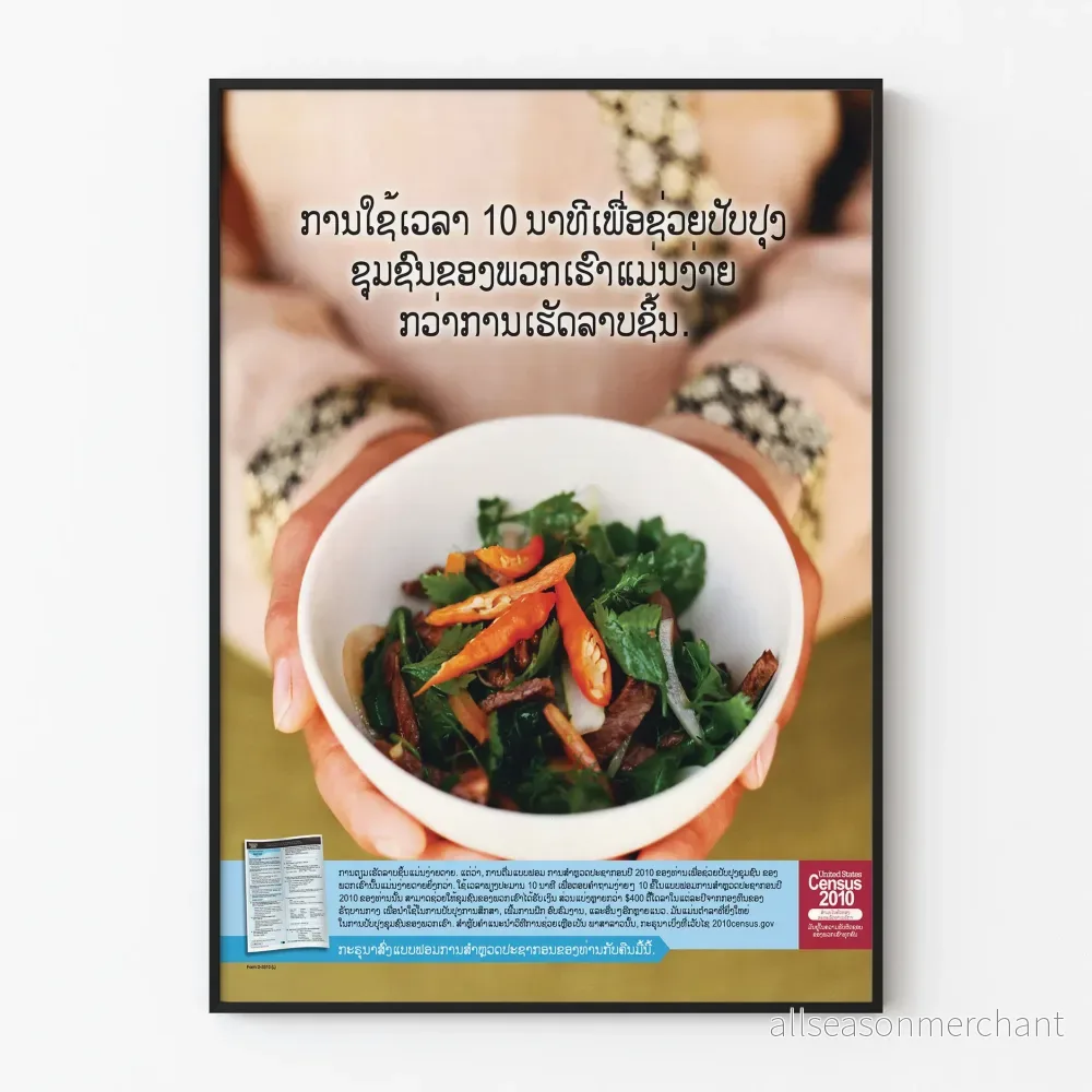 Lao:s Informationsposter om näring och hälsa