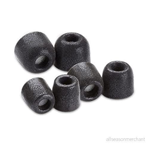 Comply Foam 400 Series ersättningsproppar för Bose Quiet Comfort 20, Sennheiser IE 300, Campfire Audio och fler Ultimate Unshakeable Fit TechDefender Blandade storlekar S/M/L, 3 par.