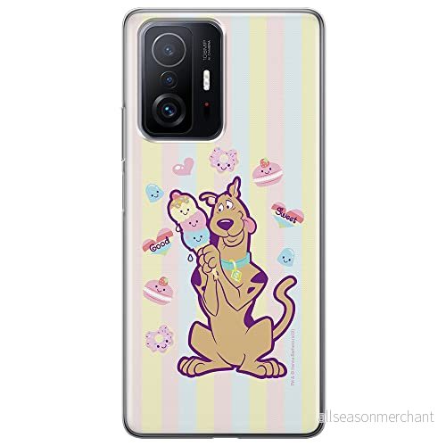 ERT GROUP mobiltelefonfodral för Xiaomi 11T 5G / PRO originalt och officiellt licensierat Scooby Doo mönster 004 optimalt anpassad till formen på mobiltelefonen, fodral tillverkad av TPU plast 5904805563546