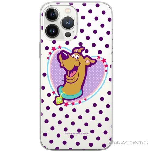 ERT GROUP mobiltelefonfodral för Samsung S10 originalt och officiellt licensierat Scooby Doo mönster 005 Vit optimalt anpassad till formen på mobiltelefonen, gedeeltelijk transparant 5903537042657