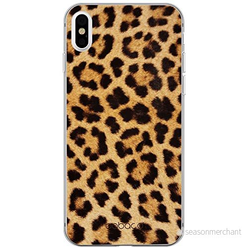 ERT GROUP mobiltelefonfodral för Apple Iphone XS Max originalt och officiellt licensierat Babaco mönster Animals 001 Vit optimalt anpassad till formen på mobiltelefonen, fodral tillverkad av TPU plast 5903537750873