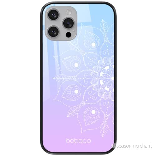 ERT GROUP mobiltelefonfodral för Apple Iphone 7/8/ SE 2/ 3 originalt och officiellt licensierat Babaco mönster Mandalas 001 tillverkad av härdat glas, anpassat till mobilens form, skyddsfodral 5904805808760