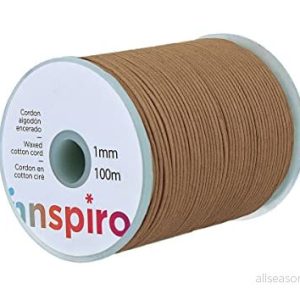 Bomullsspets bomull Fin persika 1,0 mm. 100m. 8428885097885 Bomullsspets bomull Fin persika 1,0 mm. 100m. 8428885097885