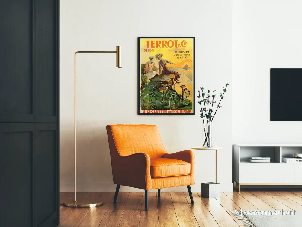 Vintageposter Terrot & Cie Dijon - Turcykel - Bild 2