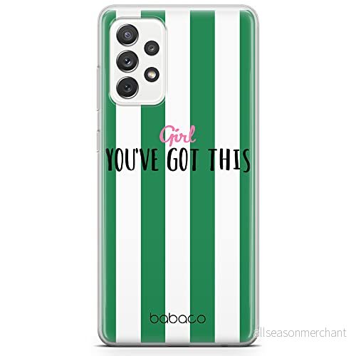 ERT GROUP mobiltelefonfodral för Samsung A33 5G originalt och officiellt licensierat Babaco mönster Positive vibes 004 optimalt anpassad till formen på mobiltelefonen, fodral tillverkad av TPU plast 5904805349843