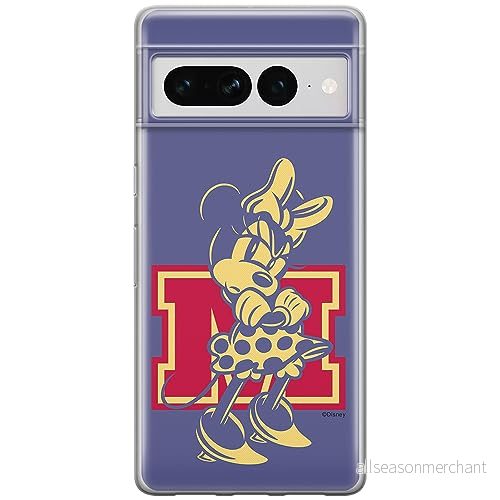 ERT GROUP mobiltelefonfodral för Google PIXEL 7 PRO originalt och officiellt licensierat Disney mönster Minnie 072 optimalt anpassad till formen på mobiltelefonen, fodral tillverkad av TPU plast 5905795177164