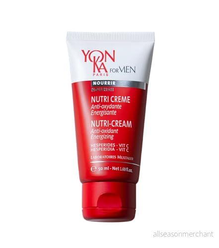 Yonka för män Nutri Cream 40 ml multivitamin uppfriskande fuktkräm ansiktet snabbt absorberande och utan fet effekt naturlig formel med olivolja vitaminer 832630002280