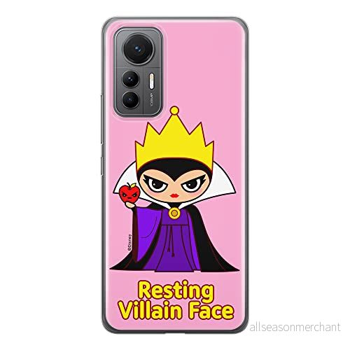 ERT GROUP mobiltelefonfodral för Xiaomi 12 LITE originalt och officiellt licensierat Disney mönster The Evil Queen 002 anpassad till formen på mobiltelefonen, fodral tillverkad av TPU plast 5905511509392