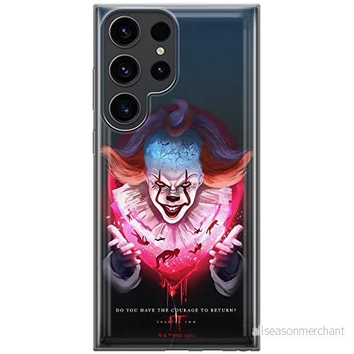 ERT GROUP mobiltelefonfodral för Samsung S23 ULTRA originalt och officiellt licensierat Horror mönster It 020 optimalt anpassad till formen på mobiltelefonen, fodral tillverkad av TPU plast 5905511474317
