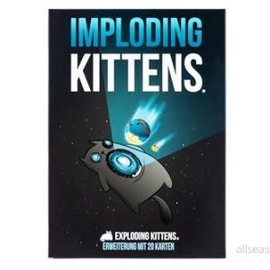 Asmodee exploderande imploderande kattungar kortspel expansion, flerfärgad, tyska 810083040929