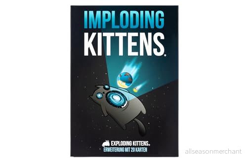 Asmodee exploderande imploderande kattungar kortspel expansion, flerfärgad, tyska 810083040929