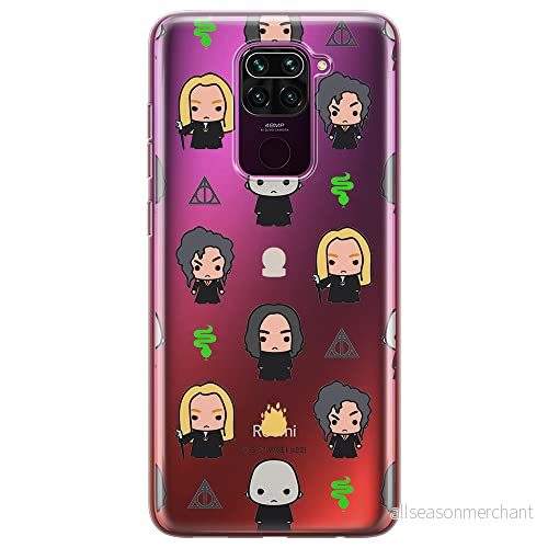 ERT GROUP mobiltelefonfodral för Xiaomi REDMI NOTE 9 originalt och officiellt licensierat Harry Potter mönster 246 optimalt anpassad till formen på mobiltelefonen, gedeeltelijk transparant 5905131703736