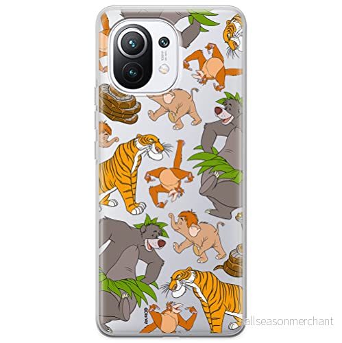 ERT GROUP mobiltelefonfodral för Xiaomi 11 originalt och officiellt licensierat Disney mönster Jungle Book 003 optimalt anpassad till formen på mobiltelefonen, gedeeltelijk transparant 5905131783141