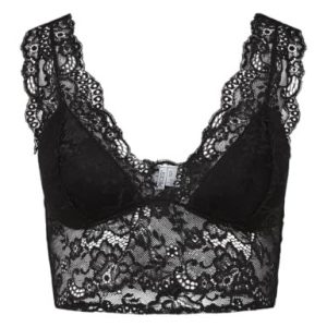 Pieces Dam Pclina Spetsbehå Topp Noos BH Svart S 5713757228164 Pieces Dam Pclina Spetsbehå Topp Noos BH Svart S 5713757228164