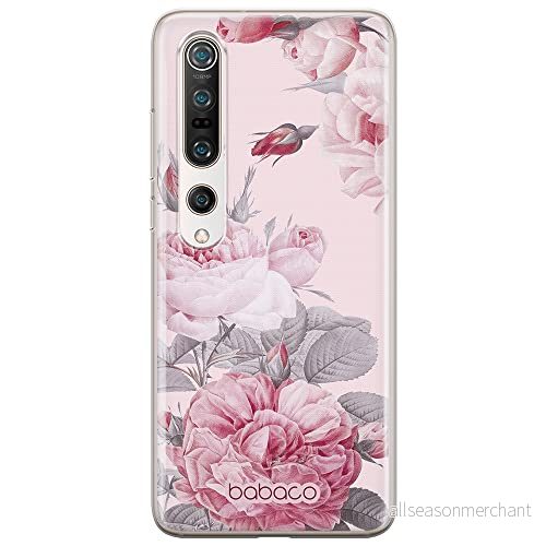 ERT GROUP mobiltelefonfodral för Xiaomi MI 10 / PRO originalt och officiellt licensierat Babaco mönster Flowers 050 anpassad till formen på mobiltelefonen, fodral tillverkad av TPU plast 5905131350343